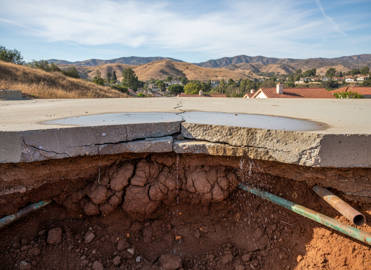 Slab Leak Detection in Leffingwell